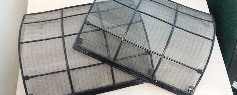 آموزش تعویض یا تمیز کردن فیلتر کولر گازی ال جی